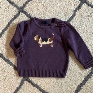 Sweater with Dog 🐶 WORN ONCE